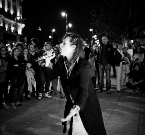 Weronika Carre qui se produira le samedi 16 juin 2012 au Hall des Chars dans le cadre de "sans titre mais poétique #2". Photo: DR