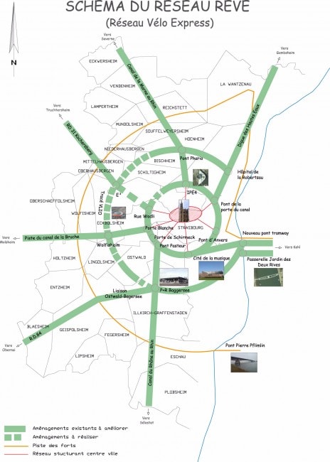 Carte du réseau REVE