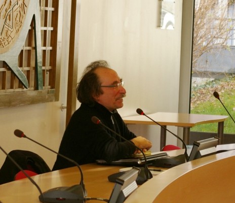 Jacques Haiech, candidat de la liste d'ouverture (Photo NR / Rue89 Strasbourg)