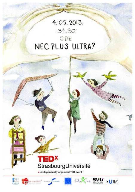 Affiche TEDx Strasbourg Université