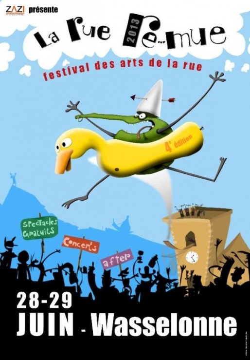 La Rue Re-mue festival d'art de rue les 28 et 29 juin à Wasselonne. (document remis)