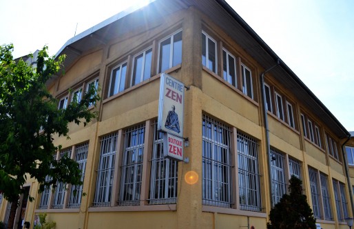 Le Centre Zen de Strasbourg, rue des magasins (Photo AB / Rue89 Strasbourg)