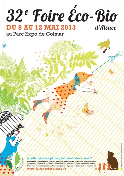 Affiche de la Foire Eco-bio 2013 (Document remis)