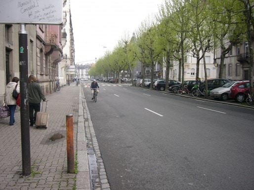 Boulevard de Lyon, le 1er mai (Photo MN / Rue89 Strasbourg)