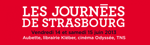 Journées de Strasbourg 2013