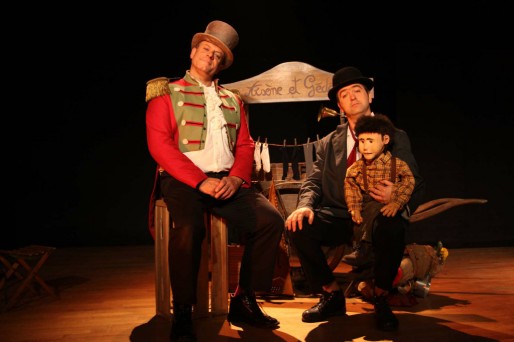 Dis c'est quoi je t'aime? Une grande question pour les petits spectateurs. Crédits: Frédéric Langel