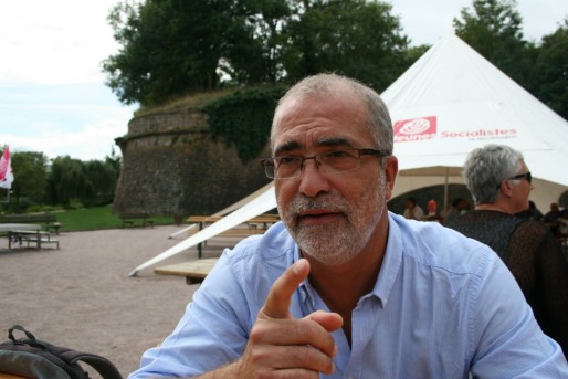 Jean-Michel Augé, le challenger qui ne fait pas peur (Photo MM / Rue89 Strasbourg)