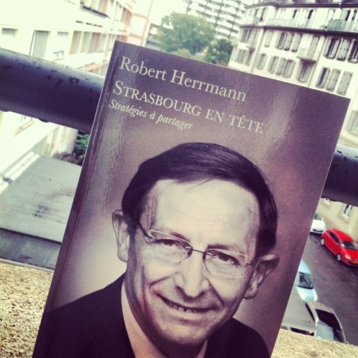 Le livre de Robert Herrmann sort en librairie le 16 septembre (Photo MM / Rue89 Strasbourg)