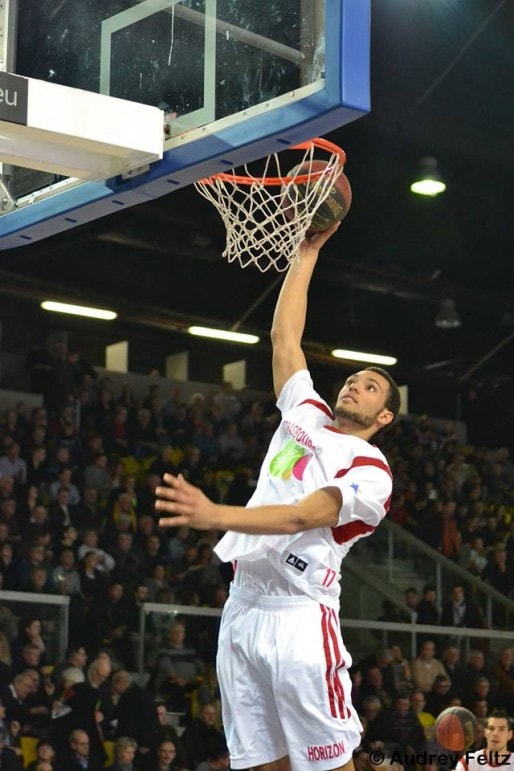 Xavier-Robert François, ici à l'échauffement avant la rencontre face à Dijon (photo Audrey Feltz)