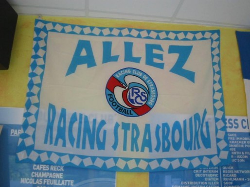 Un seul nom pour toujours : Racing Club de Strasbourg (Photo : Paolo)