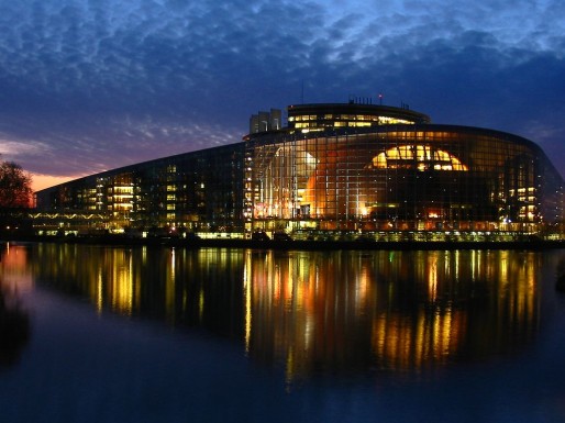 Le Parlement européen aura ce dimanche soir 751 nouveaux députés (Photo Cédric Puisney / Rue89 Strasbourg)