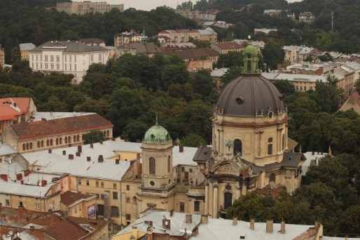 La ville de Lviv est située à l'ouest du pays. Pendant les manifestations de cet hiver, elle a été le bastion des pro-européens. (Photo Bulli Tour)