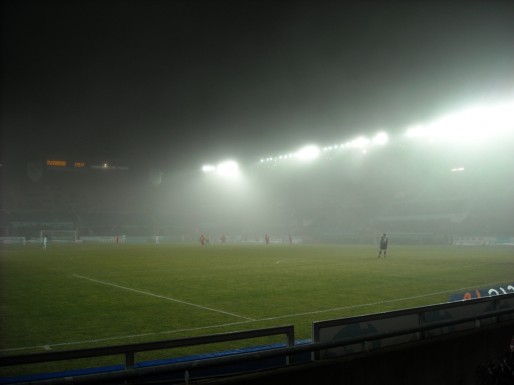 Le brouillard peut-il se dissiper au Racing ? (Photo Paolo / Blog Rue89 Strasbourg Fièvre Bleue)