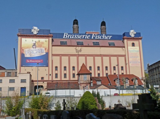 La bâtiment de la brasserie Fischer (Wikipédia / cc)