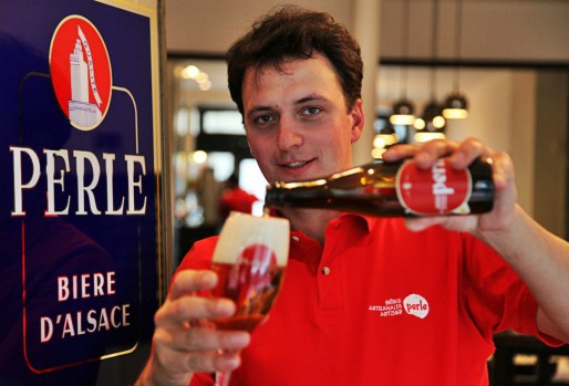 Avec son épouse, Christian Artzner a réssuscité la bière Perle en 2009.