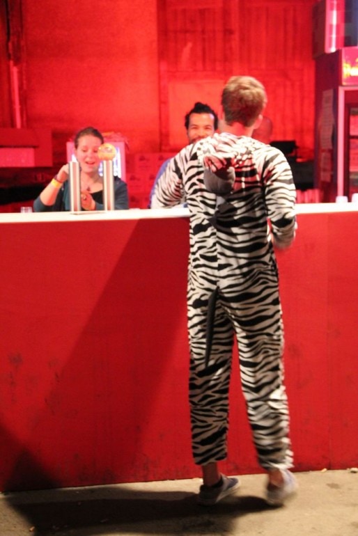 Les zèbres tournent à la bière