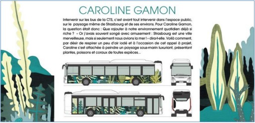 La proposition de Caroline Gamon (doc CTS)