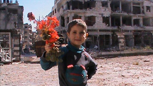 Le gamin de Homs qui sait où sont les snipers (droits réservés)