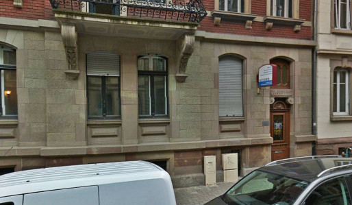 Discrètement installée près de l'avenue des Vosges, Accord avait également une antenne à Haguenau.  (Photo Google Maps)