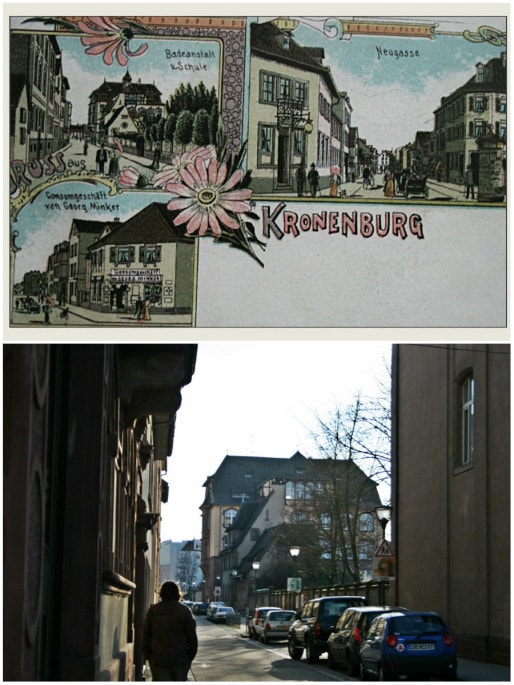 Rue des Renards vue de la route de Mittelhausbergen (ibid.)