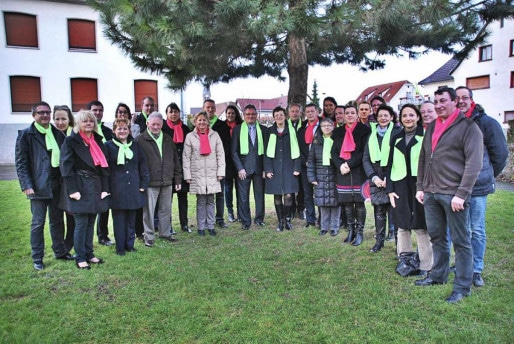 L'équipe d'Anne-Catherine Weber, définitivement élue maire de Plobsheim (Crédit photo site de campagne Plobsheim 2014) 