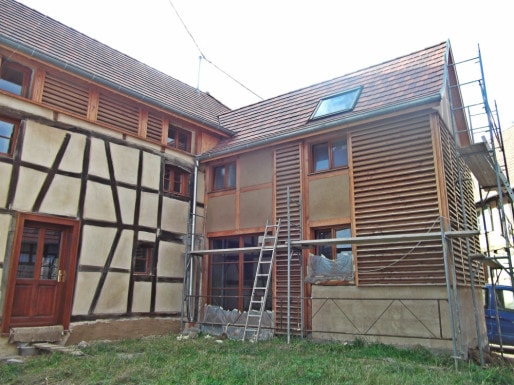 Rénovation et extension d'une maison traditionnelle à Obermodern (Crédit - Claude Eichwald)