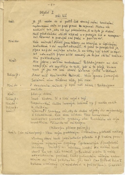 Extrait du manuscrit d'Hanuš Hachenburg (doc remis)