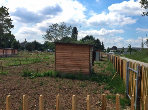 Un jardin en ville à Strasbourg (photo JFG / Rue89 Strasbourg)