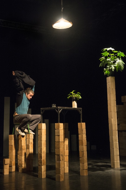 En résidence à Hautepierre, "Tesseract" avec le Maillon et les Migrateurs Photo Andrea Macchia