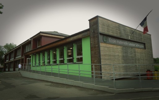 L'école Scheppler, entre l'autoroute et les boulevards du quartier gare (doc remis)