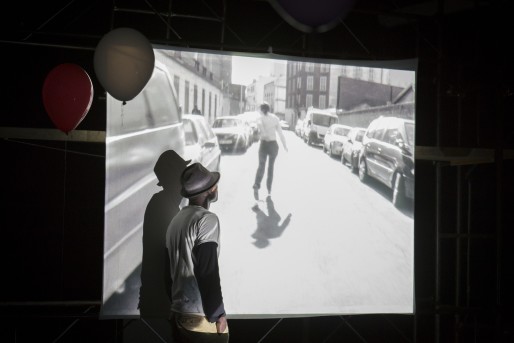 "Le Kung Fu" de Dieudonné Niangouna (Photo Christophe RAYNAUD DE LAGE)