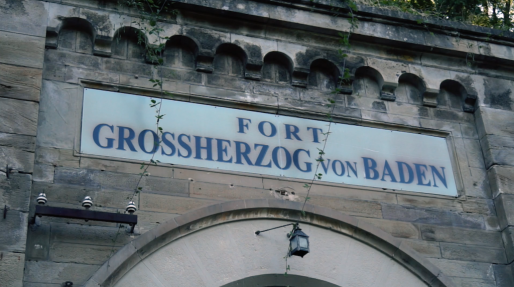 L'entrée du Fort Frère (Photo : Gaspard Glanz / Rue89Strasbourg)