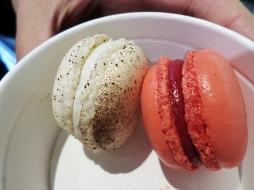 Petit coup de coeur pour les macarons glacés de chez Amorino ! (Photo Nadège El Ghomari/Rue89 Strasbourg)