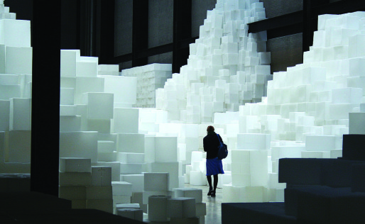 Embankment - Rachel Whiteread, l'une des oeuvres qui sera exposée dans le cadre d'ArtCop21 (doc. remis)
