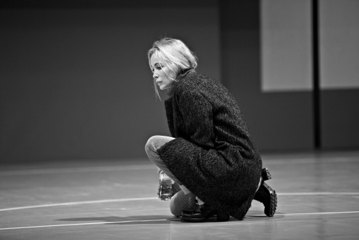 Emmanuelle Béart est "Emmanuelle" dans "Répétition" (Photo Jean-Louis Fernandez)