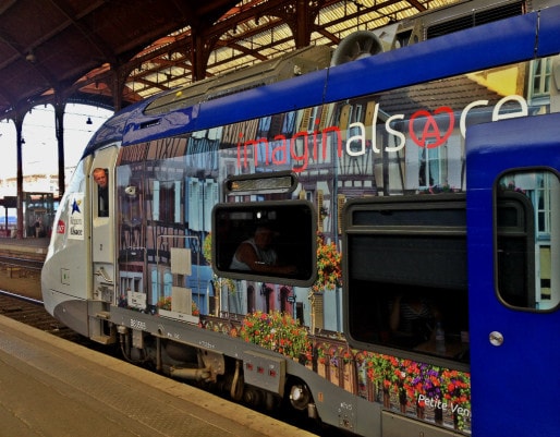 Les abonnés CTS pourront circuler dans les 14 gares de l'Eurométropole (Photo JFG / Rue89 Strasbourg)