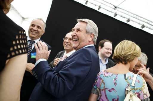 Au cours de sa carrière politique, Philippe Richert a eu de la chance (Photo Pascal Bastien)