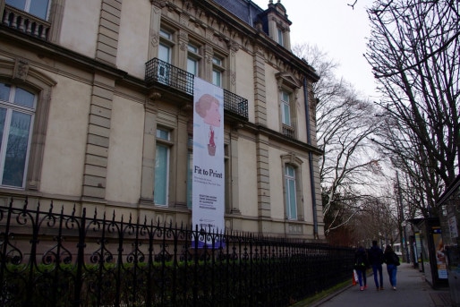 La facade extérieure du Musée Tom Ungerer, Place de la République à Strasbourg. (Photo: Anaïs Engler)