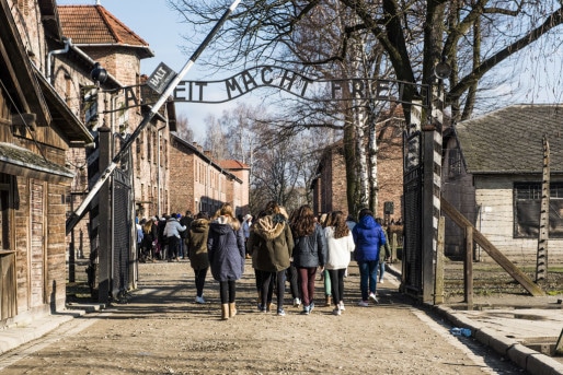 Lycéens de Marcel-Rudloff à Auschwitz - mercredi 16 mars 2016 (Photo Pascal Bastien)