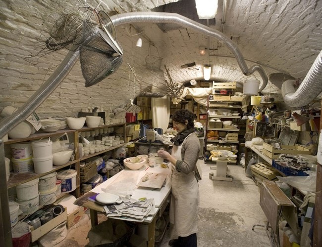 Découvrez l'atelier de Barbara Leboeuf, 13 rue Saint Hélène (Photo J.B. Dorner / ateliersouverts.net)
