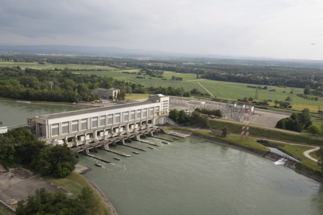 L'hydraulique ne représentait que 10% de l'électricité produite dans la région Grand Est en 2015.