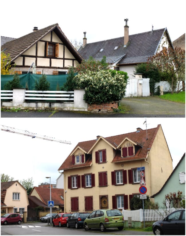 Rues de la Poutrelle et du Maquis, la "vieille Musau" (Photos MM / Rue89 Strasbourg)