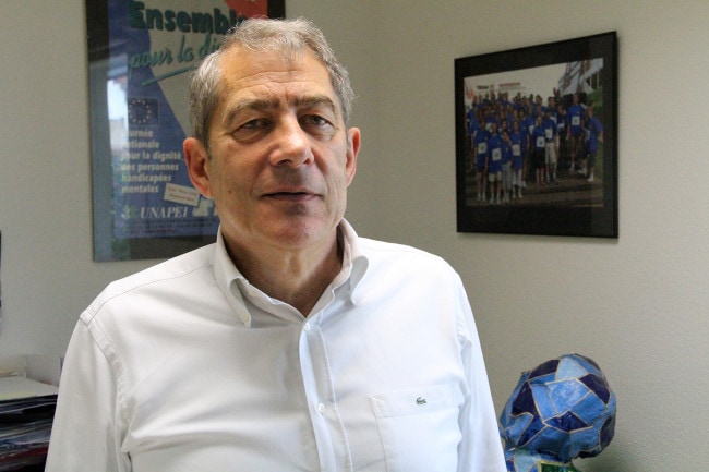 Dominique Wahl est président de l'association aapei. (photo Auriane Poillet / Rue89)