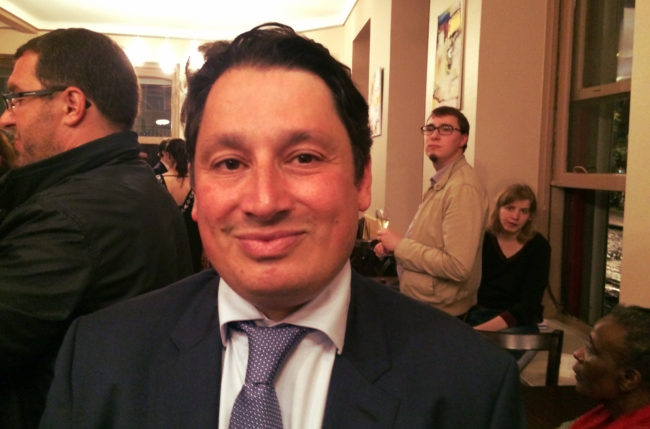 Éric Elkouby, nouveau député socialiste de Strasbourg, élu avec 53,77% des voix soit 10,05% du corps électoral (photo JFG / Rue89 Strasbourg)