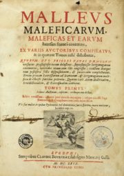 Une édition de 1669 du Malleus Meleficarium. (Photo: CC/ Wikimedia)