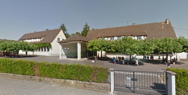 L'école du Bauernhof à Eckbolsheim (Photo Google Street View)
