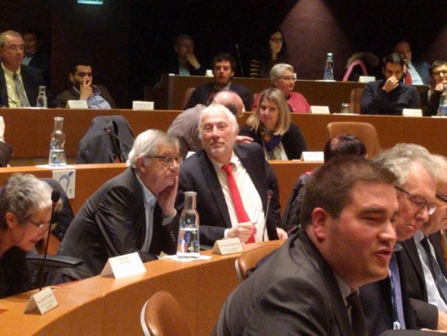 Patrick Depyl, maire (DVD) de La Wantzenau, a brisé le consensus de la coalition (Photo PF / Rue89 Strasbourg / cc)