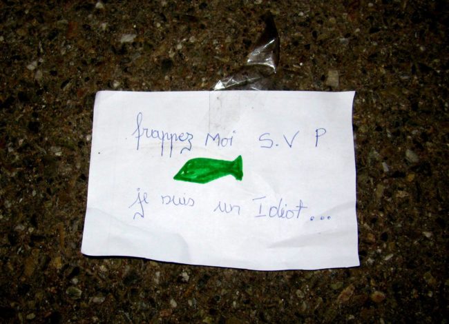 Une note près du collège de la Robertsau (Photo François Schnell / FlickR / cc)