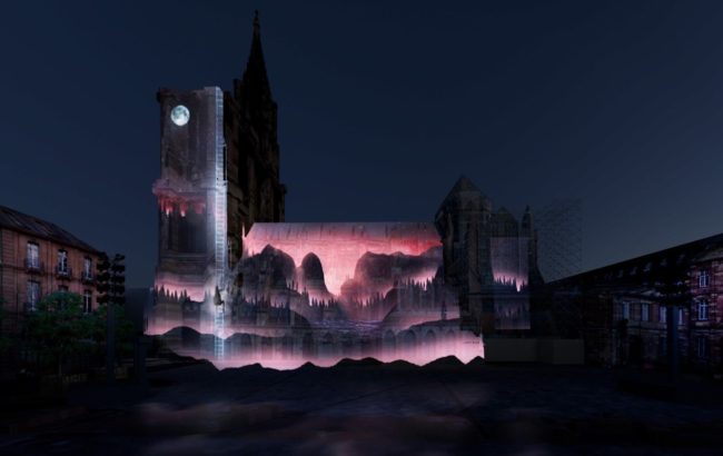 Le jeu avec les ombres est au coeur du dispositif. (ACTLD)