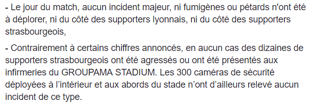 communiqué OL balaie agressions